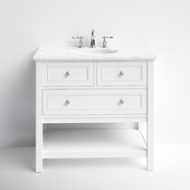 J Collection Devon Painted Blue Recessed Assembled 24 in. W x 30 in. H x 21 in. D Accessible ADA Vanity Base Kitchen Cabinet