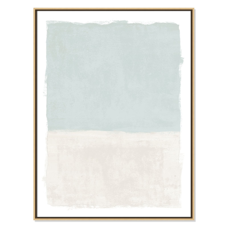 Ocean Tides I Print by Natalie Carpentieri, 31.5'' W x 41.5'' H, Natural Floater