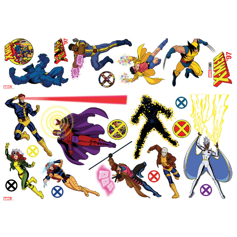 Décalcomanie murale Marvel's X-Men '97