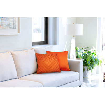 Bowery Geometric Square Cushion