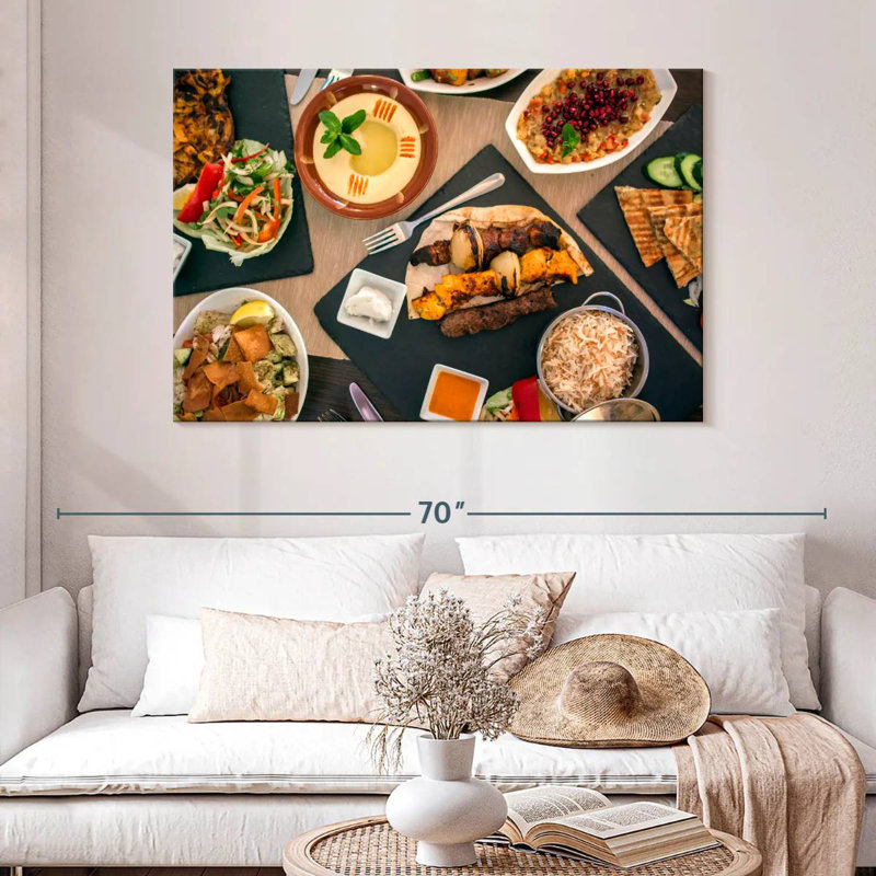 Yarlin Lebanese Cuisine, 32" H x 48" W