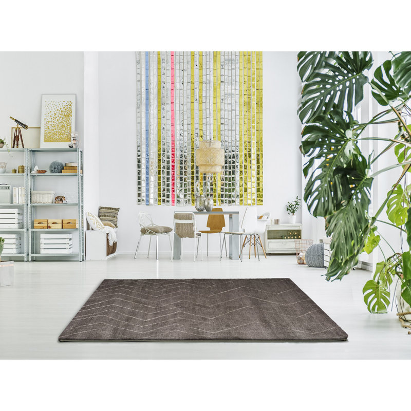 Patchogue Geometric Area Rug, Rectangle 135 x 190cm