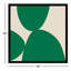 Encre noire, encre verte. «Set of 2» par Lee Lessem - Ensemble de 2 peintures encadrées-72046113-72046110