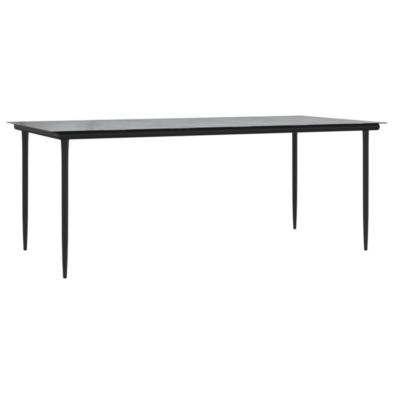 Hadar 8 - Person Wicker Patio Dining Set with Rectangular Table