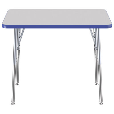 Adjustable Height Rectangle Activity Table