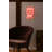 Sya Acrylic Plug-in Flush Mounted Sconce