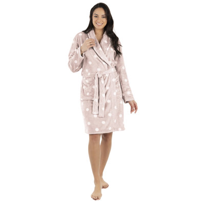Above Knee Bathrobe with Pockets