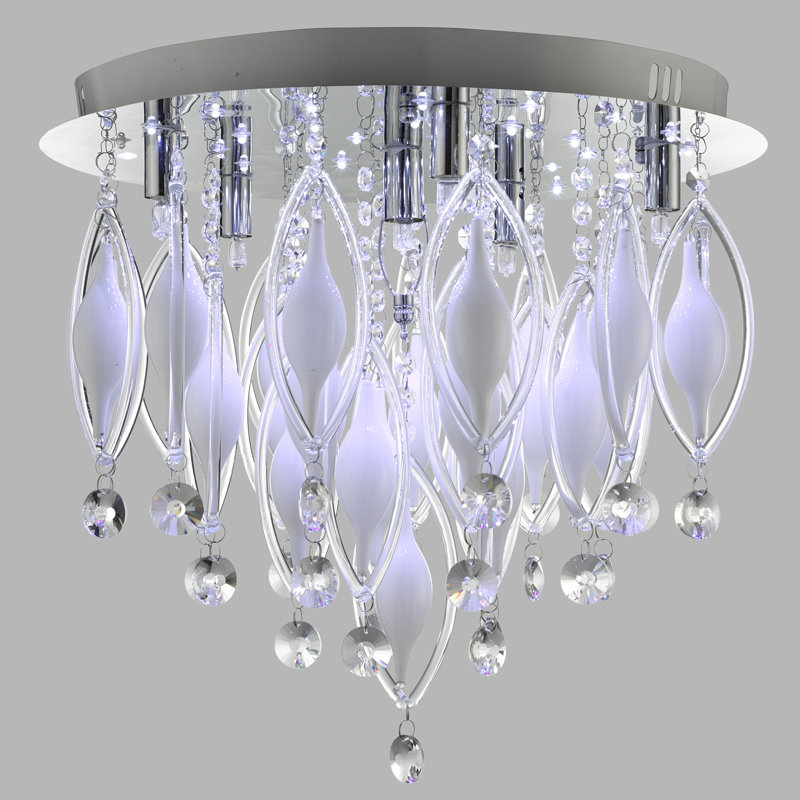Keaton Glass Flush Mount