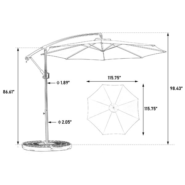 Dimensions du produit