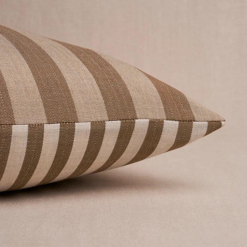 Hanson Square Indoor/Outdoor Pillow Cover & Insert, Tan, Square 20"