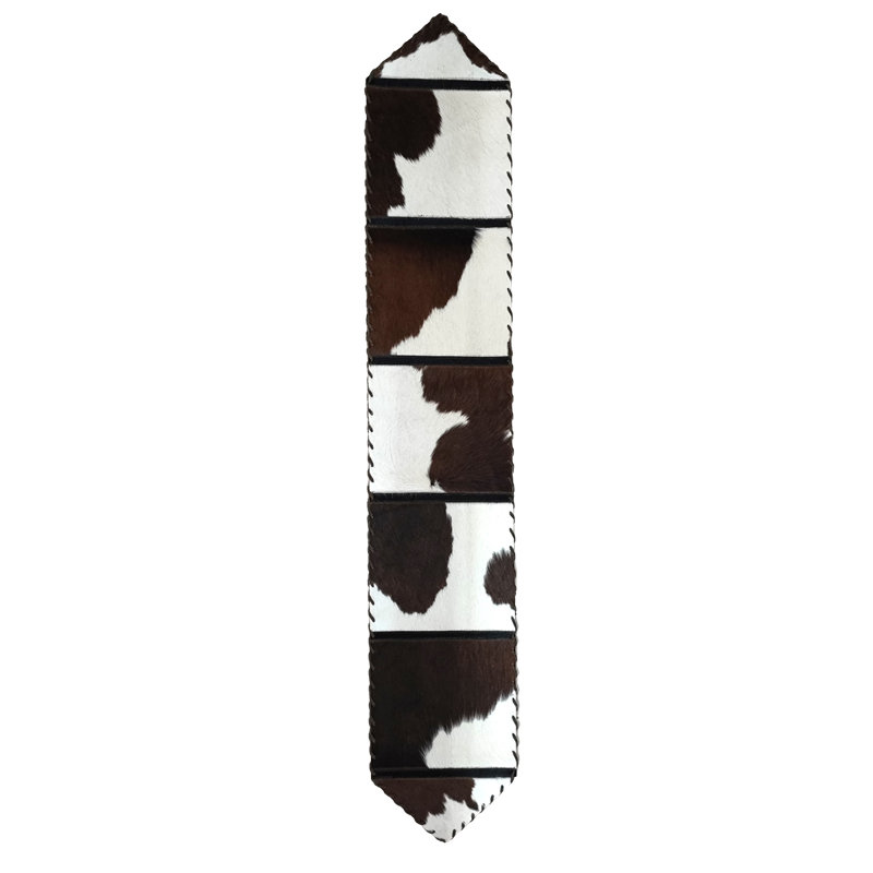 Cowhide Table Runner, 96" L x 12" D