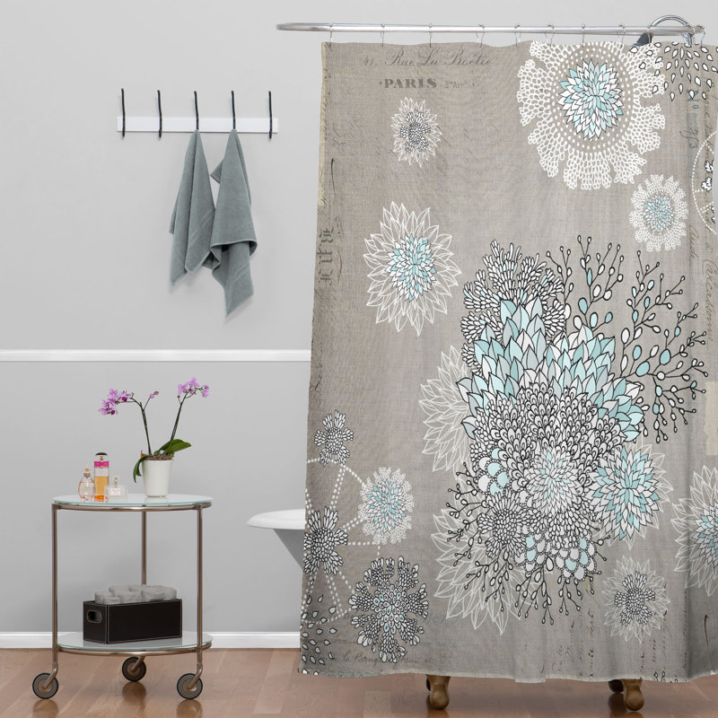 Eccles Floral Shower Curtain