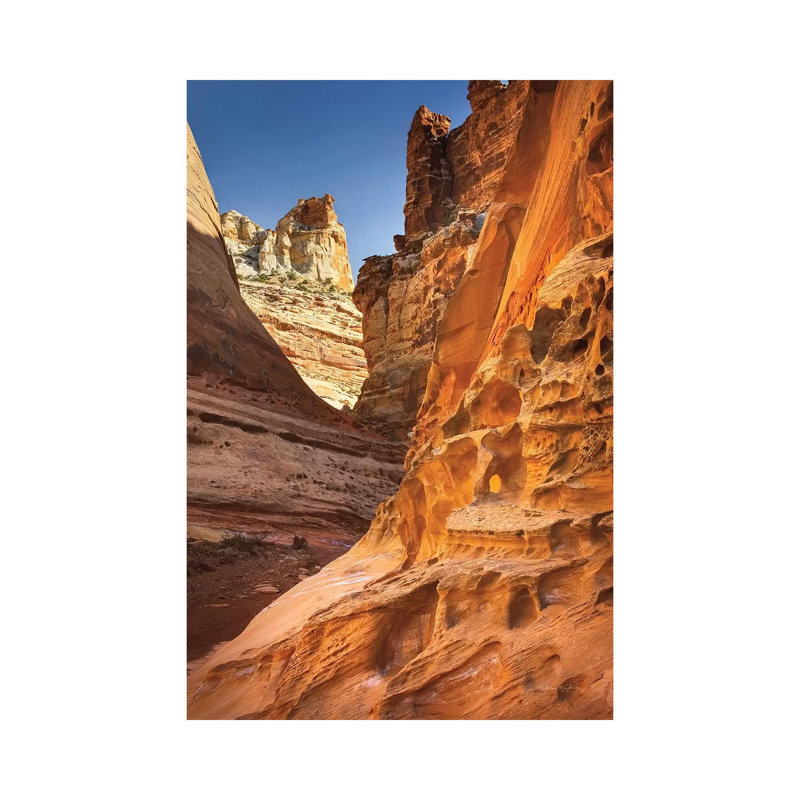 Crack Canyon II by Alan Majchrowicz - Wrapped Canvas Gallery-Wrapped Canvas Giclée, 101.6 cm H x 66.04 cm W x 3.175 cm D