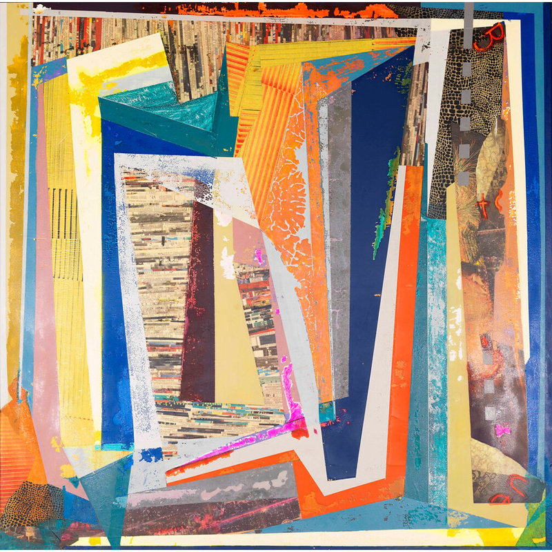 Pieces Of Times II Painting, 60" H x 48" W