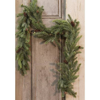 70.87'' in. Lighted Faux Garland