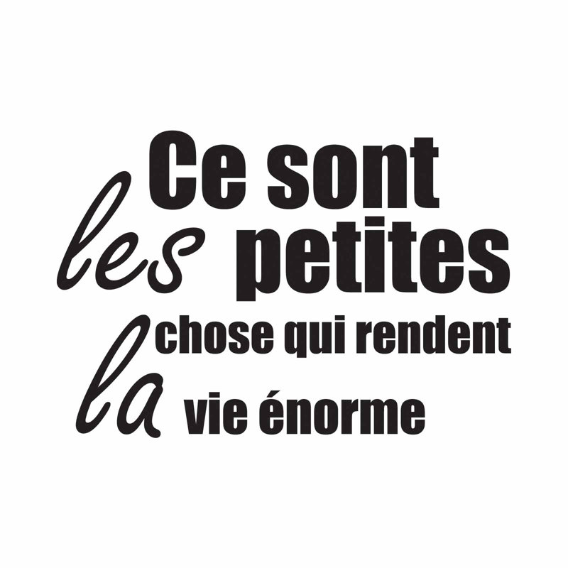 Text & Numbers Wall Decal