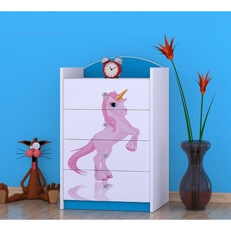 Nisswa Kids 4 - Drawer Chest, Blue
