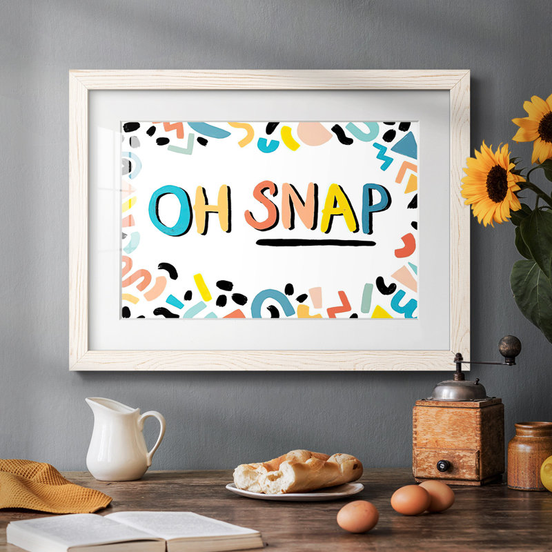 «90 Snaps Oh Snap II», Blanc, H 18 po x l 26 po x P 1,5 po