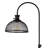 Bridgeland 48'' Black Arched Floor Lamp