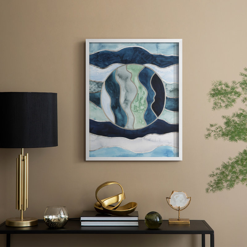 Siren's Portal II Framed Print - Solid Wood