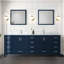 Meuble-lavabo double 84 po X P 22 po D et l 34 po Miroirs-117984766
