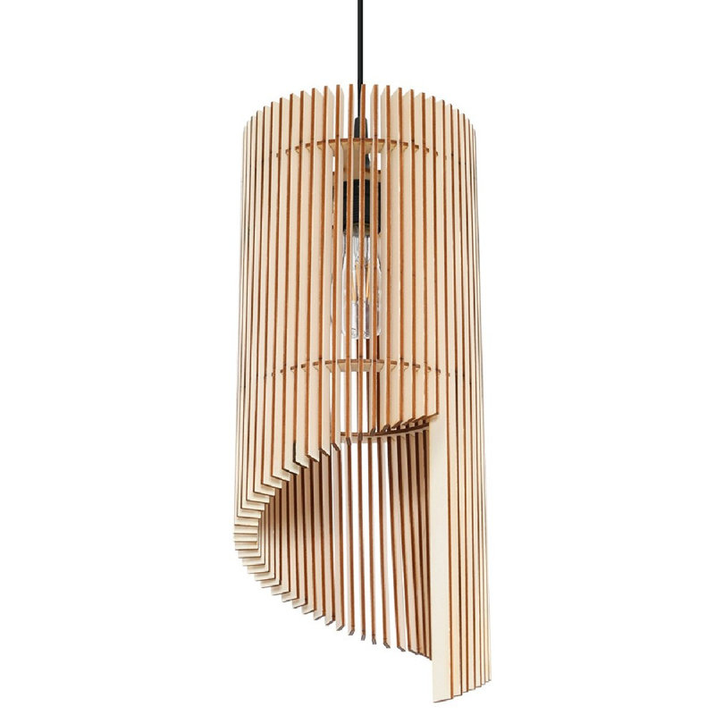 1 - Light Black Unique/Statement Pendant