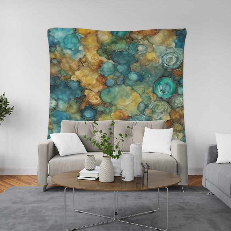 Tapisserie murale, H 88 po x l 104 po