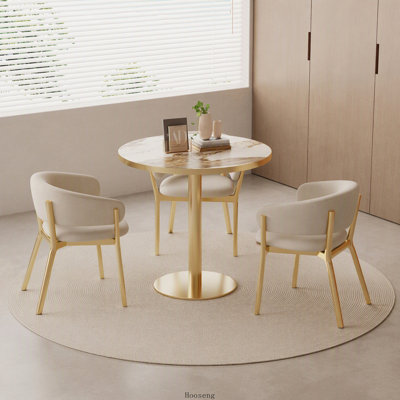 Table de salle à manger 31,5 pouces carrée moderne avec plateau en tulipe
