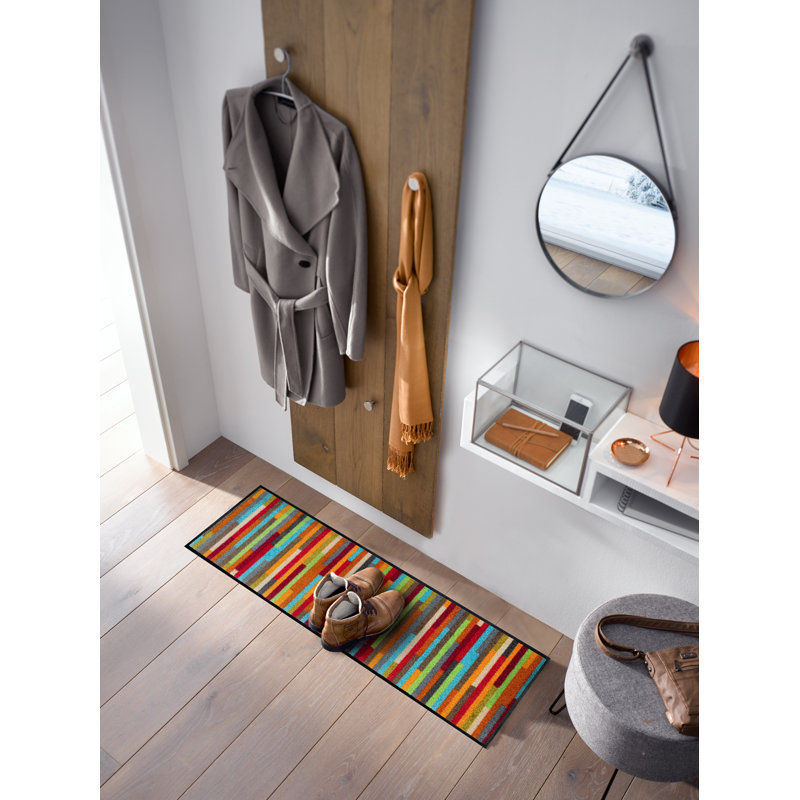 Mikado Non-Slip Doormat, Colorful, Rectangular 35 x 120cm