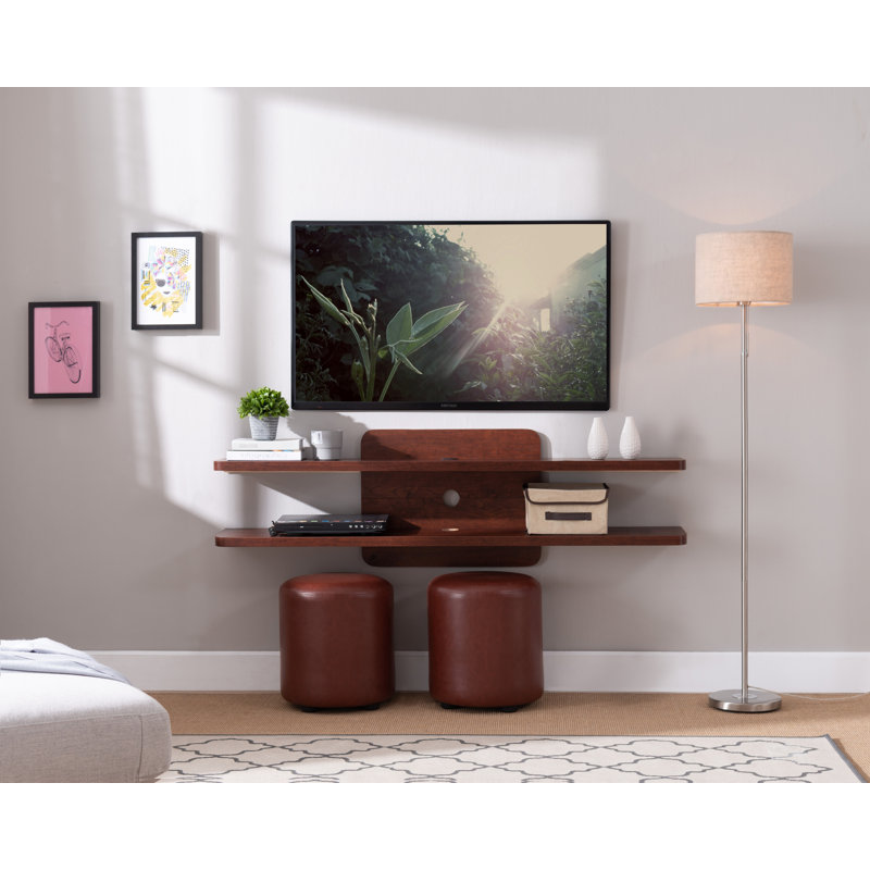 Lavender TV Stand, Vintage Walnut