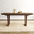 Solid Wood Dining Table Set Farmhouse Extendable Dining Table And Upholstered Chair For Dining Room/Kitchen-110843347-110843346-110843348