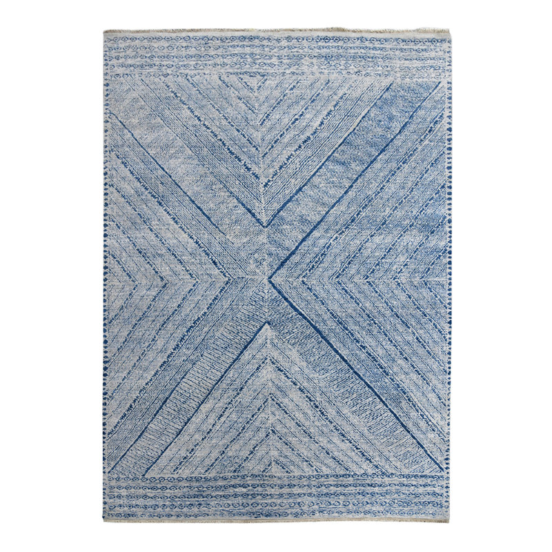 Truet Wool Geometric Indoor Rug