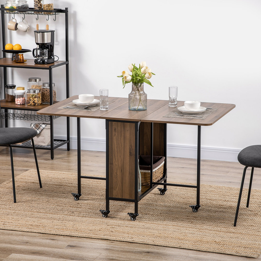 Metal Base Dining Table