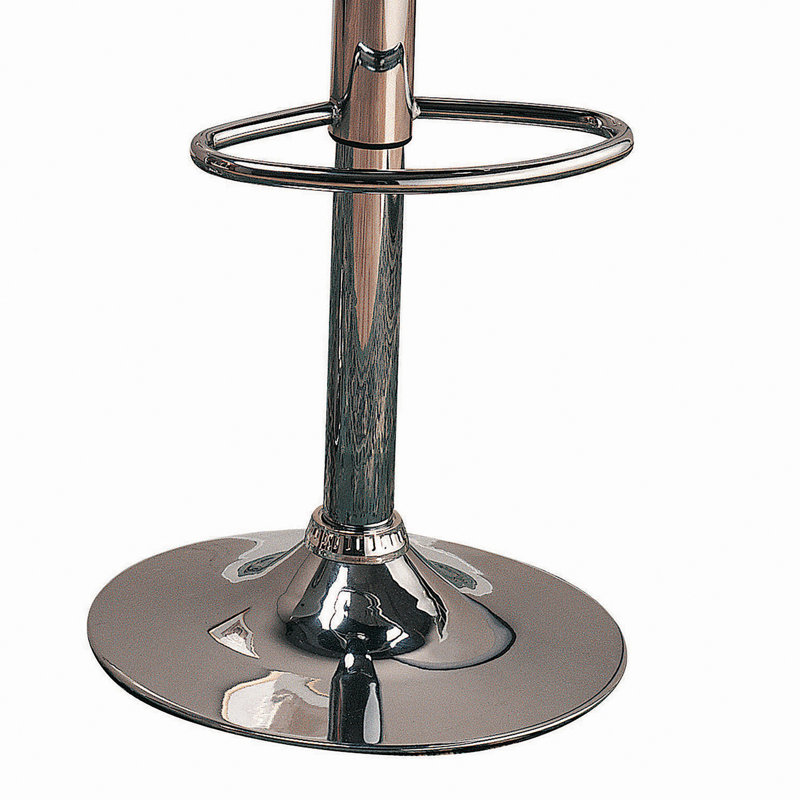 Woodsmoke Black Transitional Swivel Adjustable Bar Stool