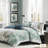 Allison Floral Comforter Set with Throw Pillow-88552298-88552300