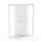 56" - 60" W X 72" H Double Sliding Shower Door, Semi-Frameless Bypass Bathroom Sliding Door With 1/4" (6Mm) Tempered Glass For Walk-In Shower, White-121957653
