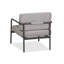 Montauk 4 Piece Deep Seating Set, Grey