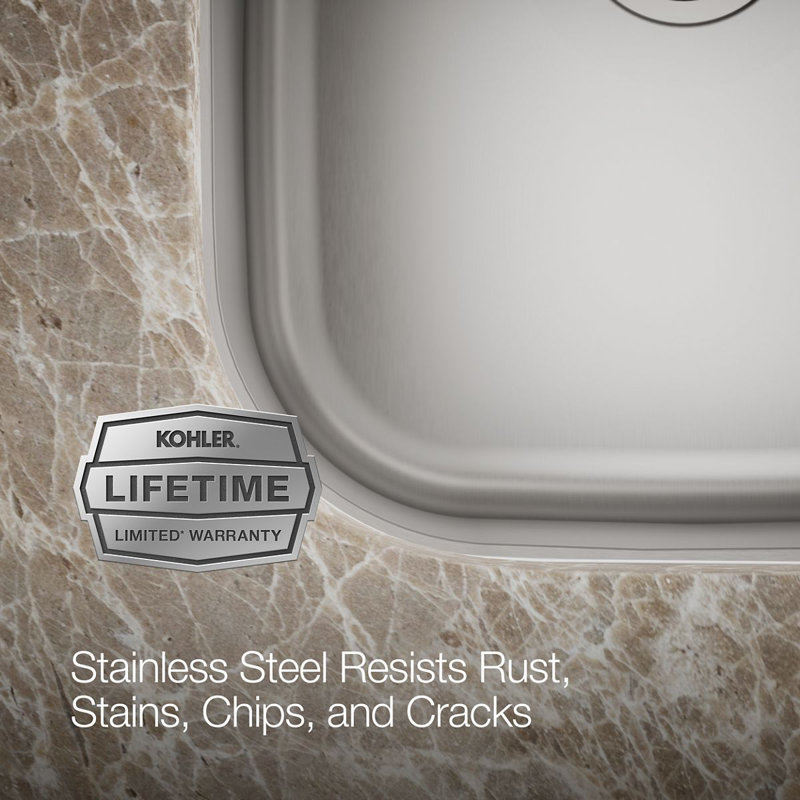 Undertone® 35-1/8" L x 20-1/8" W Undermount Kitchen Sink