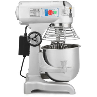 1.5HP Commercial Bakery Mixer 30Qt 3-Speed Stand Bakery Mixer Pizza Bread  Flour