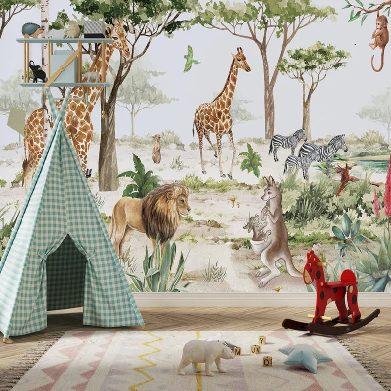 Savanna Friends Adventure - Édition Toy Corner, L 160 po x l 108 po