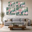 «Romantic Rendezvous Florals I» par Julia Purinton - impression sur toile-130838563-136838325-136838331