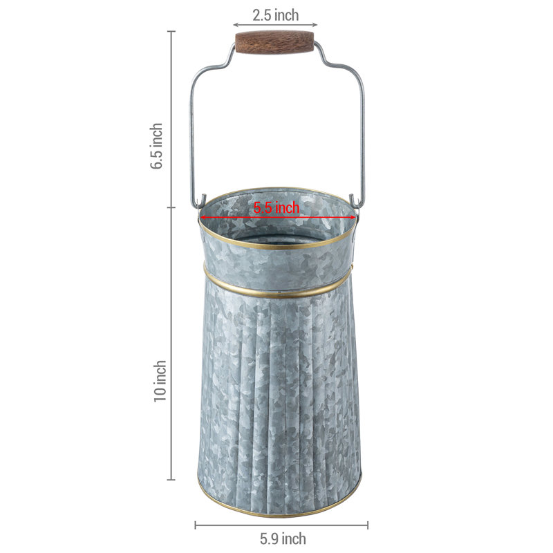 Arraya Decorative Galvanized Farmhouse Home Décor