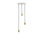 Brass Triple Pendant