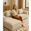 Modular Comfort Corduroy Sofa - Modern Design For Versatile Living Spaces