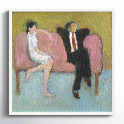 The Pink Couch by Simon Schneiderman