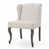 Mélange de polyester beige