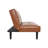 Mercia 66.1'' Wide Faux Leather Tufted Back Convertible Sofa Button Tufted Futon, Sleeper Bed-86605996