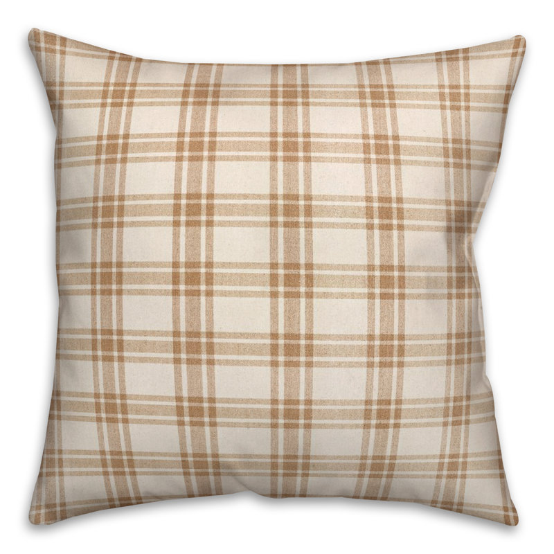 No Decorative Addition Throw Pillow, Orange