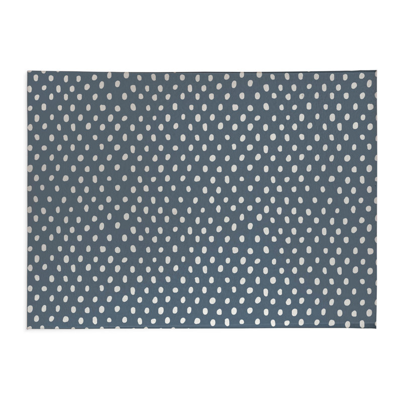 Tapis de jeu Dot Lyfe, Bleu, Rectangle 36 po x 60 po