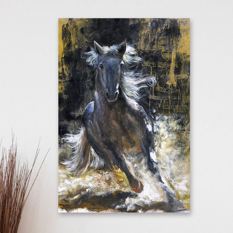 Legend 1 Piece Wrapped Canvas Painting, 76cm x 51cm x 3.81cm